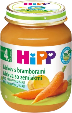 HiPP Príkrm Karotka so zemiakmi zeleninový 125 g