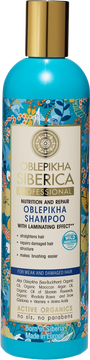 Natura Siberica Rakytníkový šampón pre slabé a poškodené vlasy 400 ml