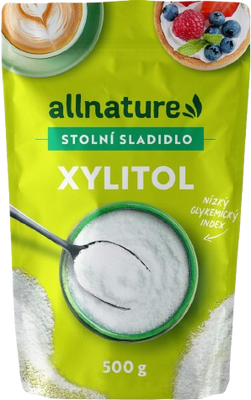 Allnature Xylitol brezový cukor 500 g