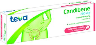 Candibene 200 mg vaginalné tablety 3 ks