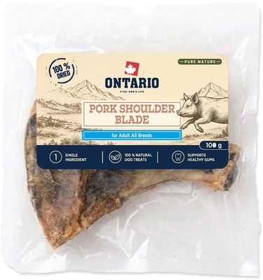 Ontario Pochúťka Pure Nature bravčové lopatky sušené 100 g