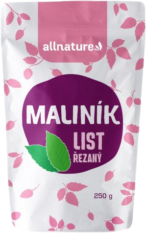 Allnature Čaj maliník - list, 250 g