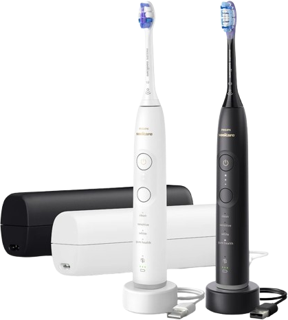 Philips Sonicare Sonické zubné kefky 7100 HX7429/02 1+1 čierny a biely