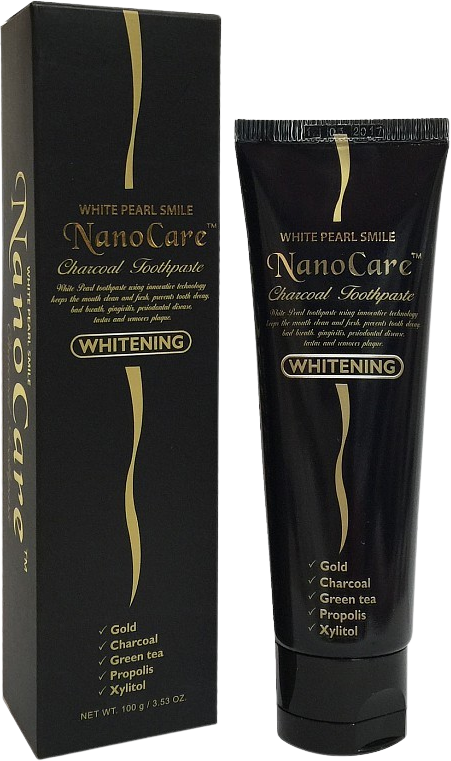 White Pearl NanoCare Gold whitening zubná pasta 100g 100 g