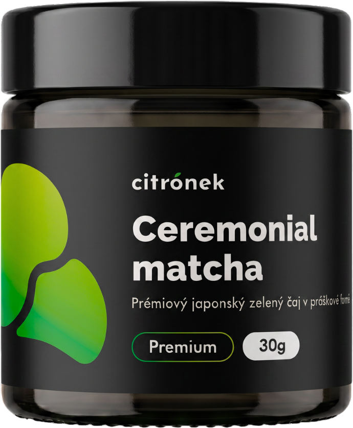 Citronek Ceremonial Matcha, 100% japonský zelený čaj 30 g