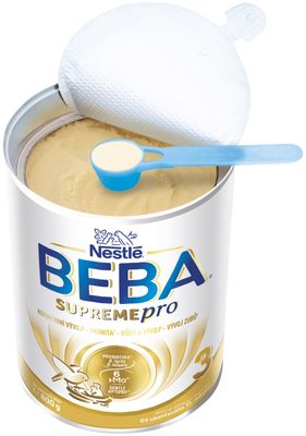 Nestlé Beba SUPREMEpre 3 dojčenské mlieko od ukončeného 12. mesiaca 6HMO 800 g