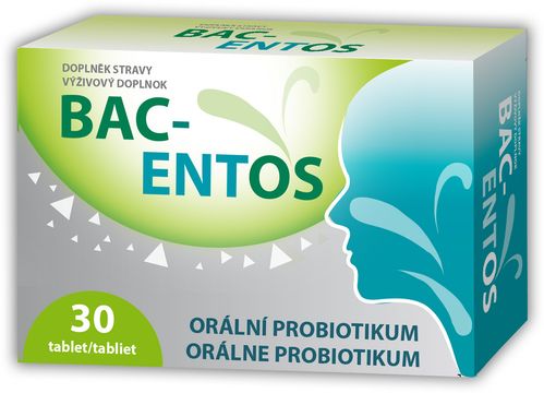 Bac-Entos orálne probiotikum 30 tablet