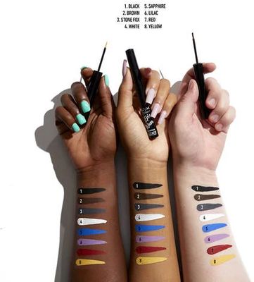 NYX Professional Makeup Epic Wear Semi-permanent Liquid Liner dlhotrvajúca linka na oči - odtieň Lilac 3.5 ml