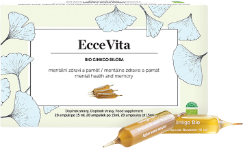 Ecce Vita Ginkgo biloba BIO 20 ampulí