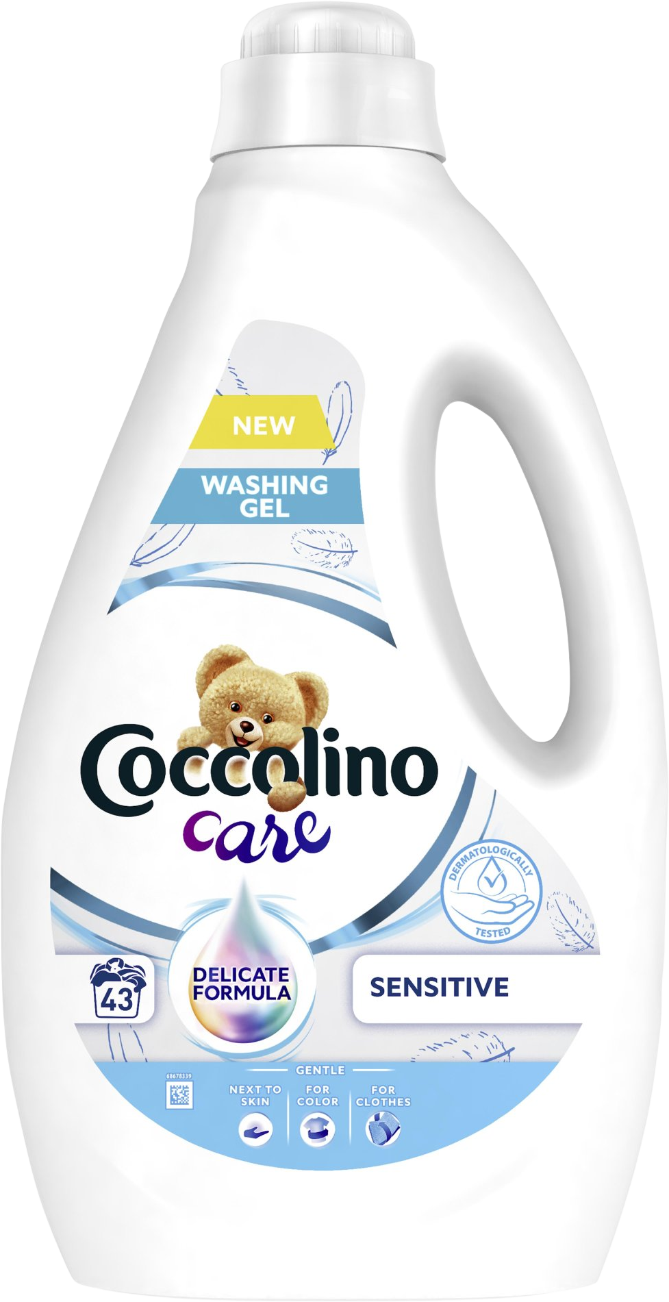 Coccolino Sensitive prací gél 1.72 l