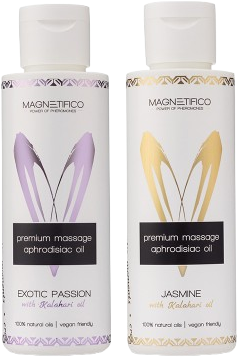 Pharma Activ Magnetifico Masážny afrodiziakálny olej Exotic passion+Jasmine 2 x 100 ml