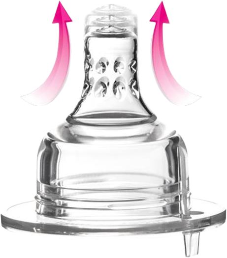 LOVI Dynamický cumlík rýchly 2 ks