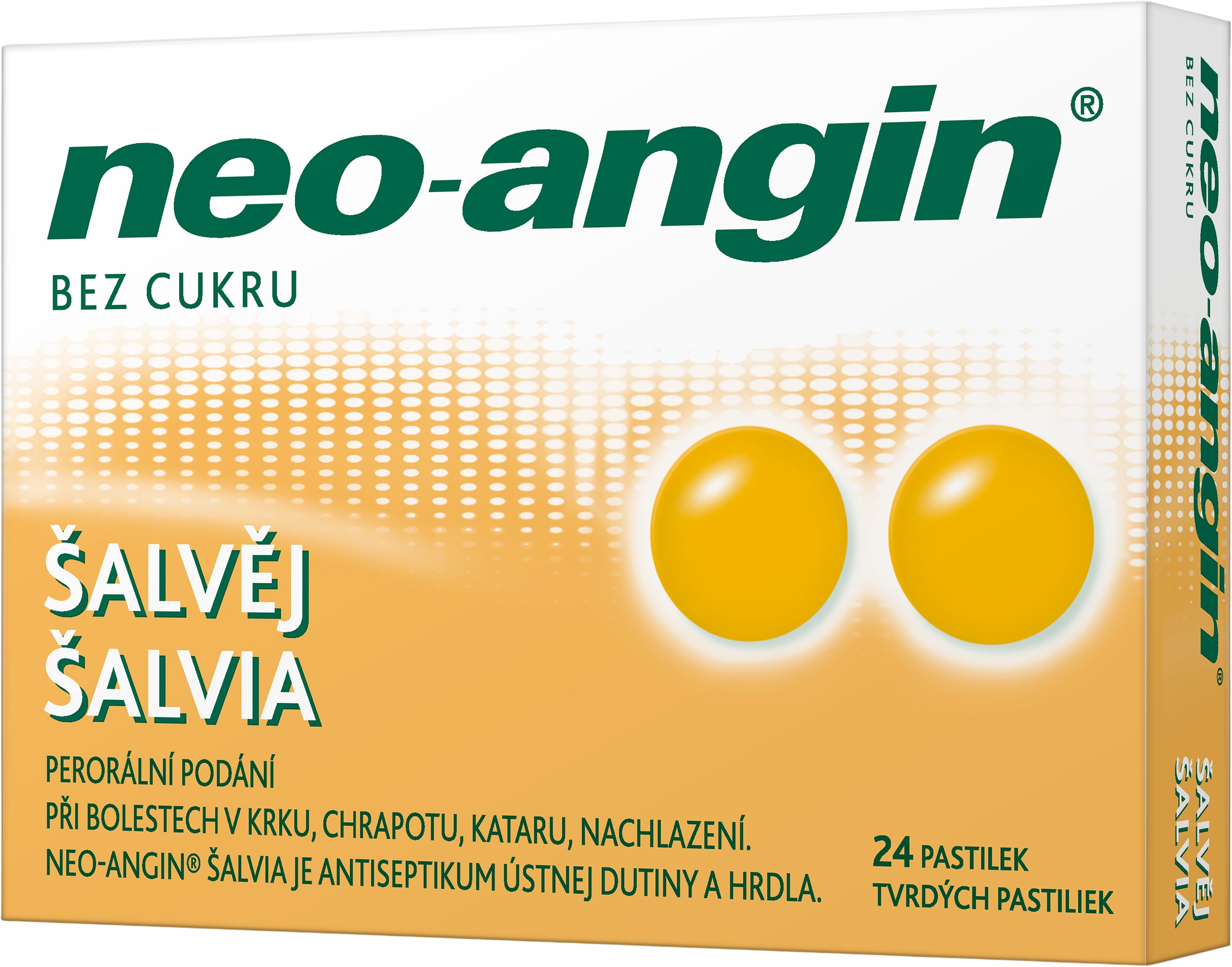 Neo-angin šalvia 24 pastiliek