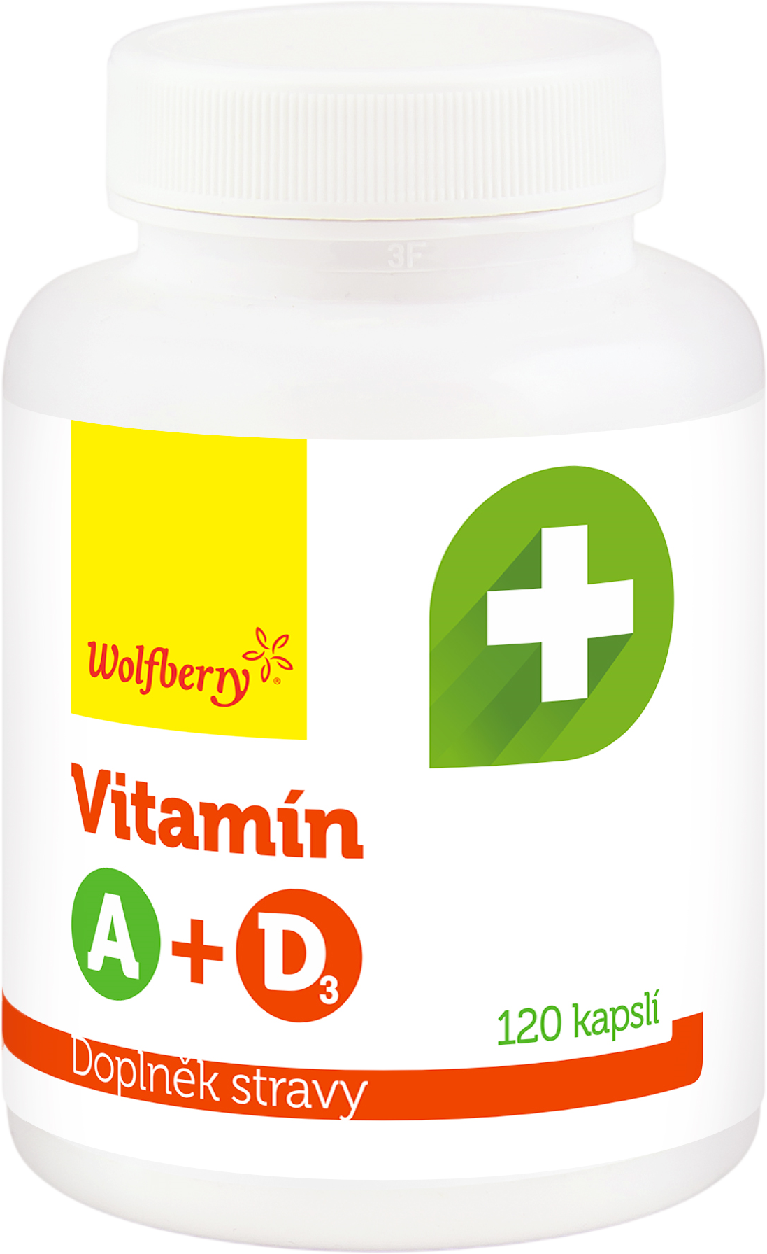 Wolfberry Vitamín A +D3 kapsuly 120 kapsúl