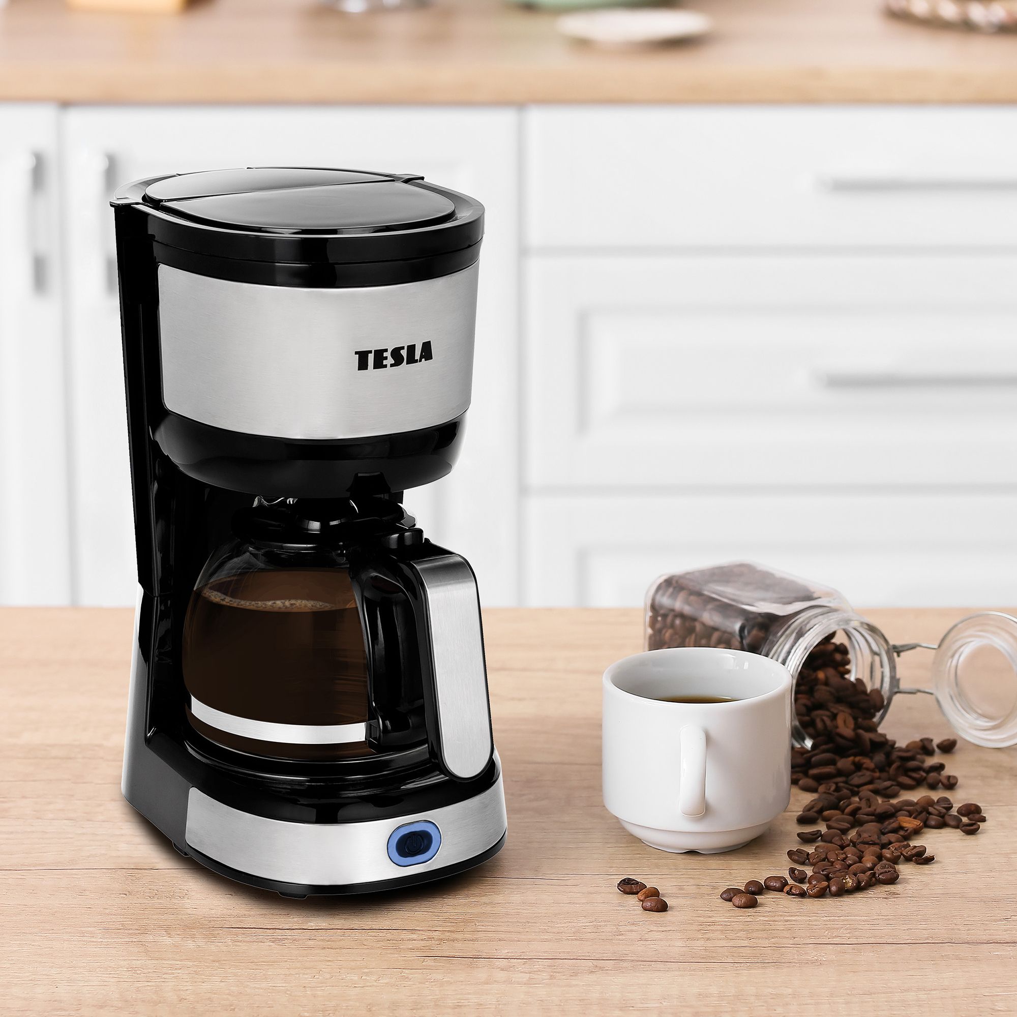 Tesla CoffeeMaster ES200 - kávovar na prekapávanú kávu