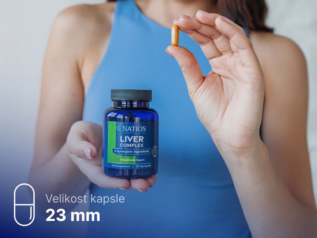 Natios Pečeňový komplex, Komplex 6 zložiek pre pečeň 90 kapsúl