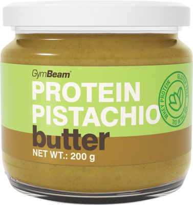 GymBeam Proteínové pistáciové maslo 200 g