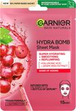 Garnier Skin Naturals Vyhladzujúca a vyplňujúca textilná maska s výťažkom z hrozna 28 g