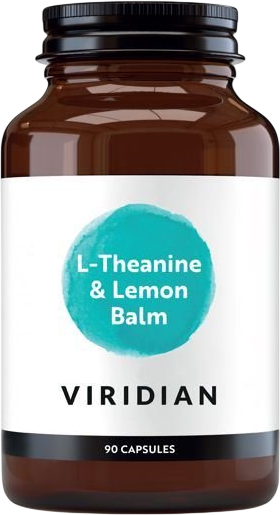 Viridian L-Theanine & Lemon Balm 90 kapsúl