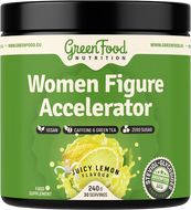 GreenFood Nutrition Women Figure Accelerator šťavnatý citrón 240 g