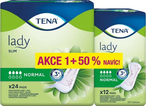Tena Lady Slim Normal inkontinenčné vložky 36 ks