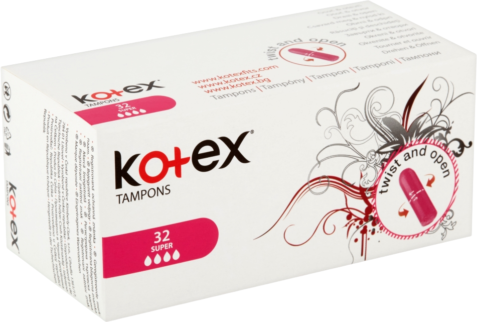 Kotex® ® Tampony Super 32 ks