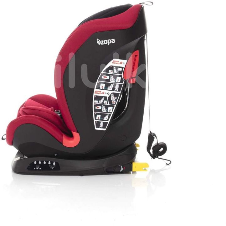Zopa Autosedačka Carrera Fix 2, Jester Red 1 ks
