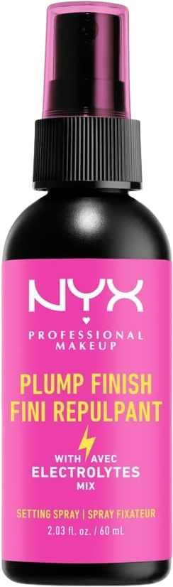 NYX Professional Makeup Plump Finish Setting Spray super výkonný fixačný sprej 60 ml