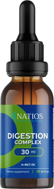 Natios Digestion Complex, Bylinné kvapky v MCT oleji 30 ml