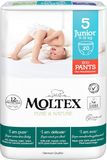 Moltex Pure & Nature Natiahacie plienkové nohavičky Junior 9–14 kg 20 ks
