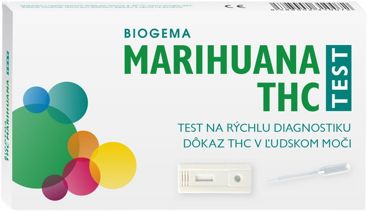 Biogema THC marihuana test na stanovenie drogy v moči