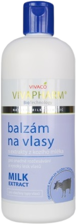 VivaPharm Kozí balzam na vlasy 400 ml