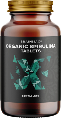 BrainMax Spirulina BIO 200 tabliet