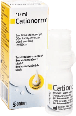 Cationorm očná emulzná instilácia 10 ml
