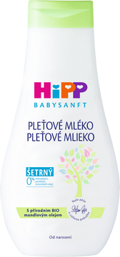 HiPP BabySANFT Detské pleťové mlieko s Bio mandľovým olejom, 350 ml