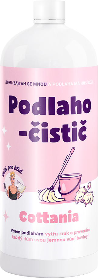 Úklid pro klid Čistič podláh Cottania 1 l
