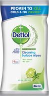 Dettol Antibakteriálne utierky Limetka & Mäta, 36 ks
