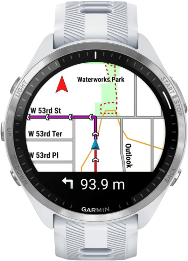 Garmin Forerunner 965 white