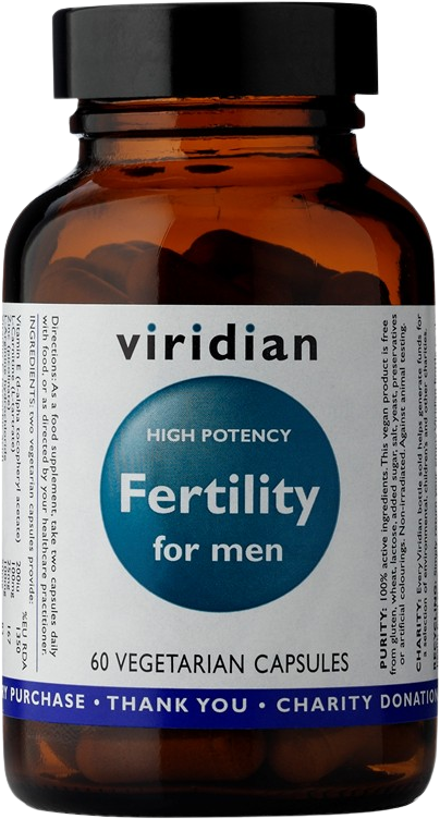 Viridian Fertility for Men 60 kapsúl