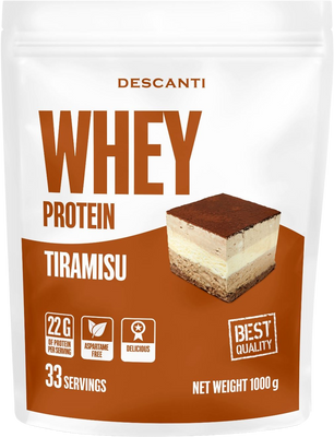 Descanti Whey Protein Tiramisu 1000 g