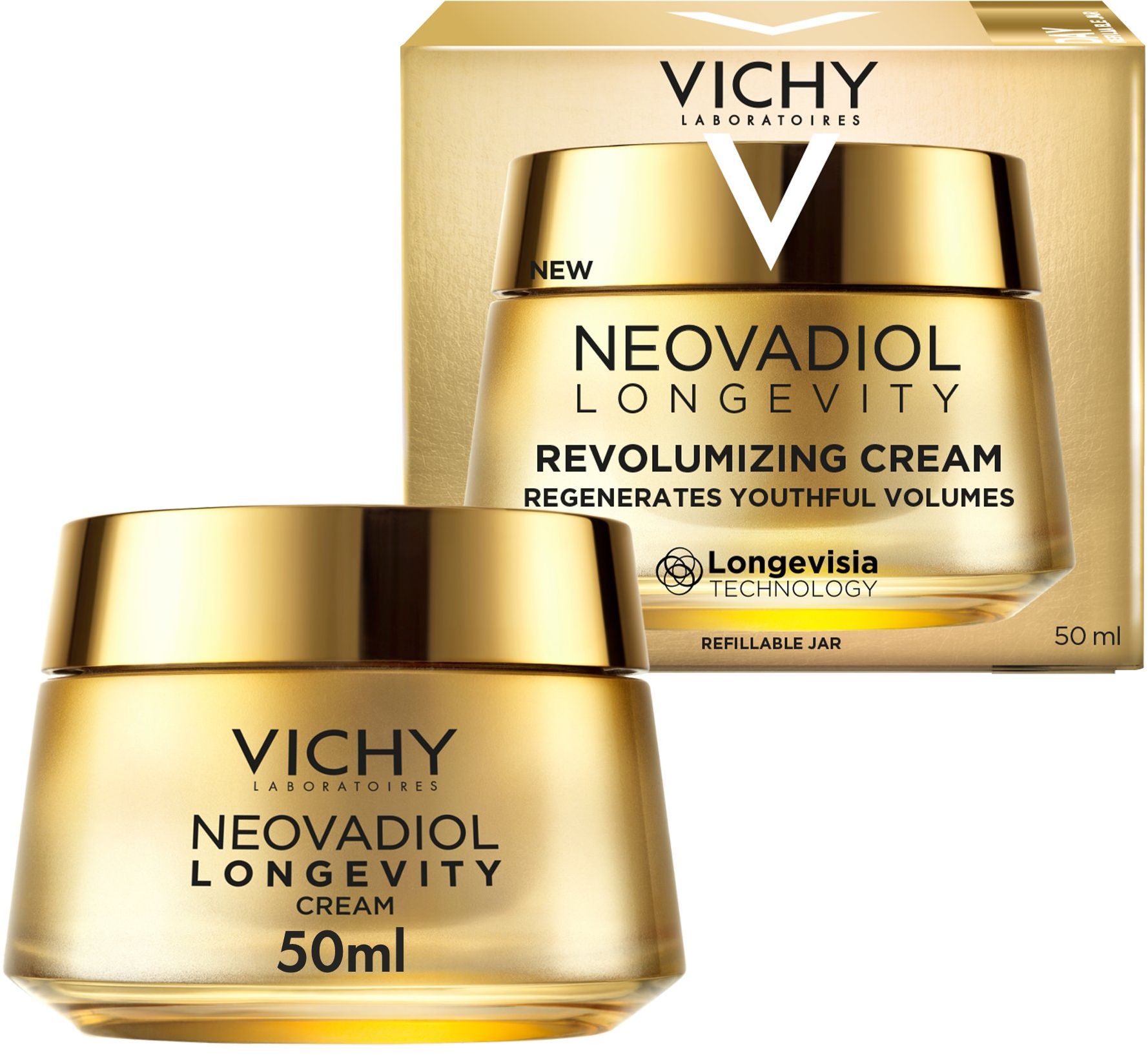 Vichy Neovadiol Longevity revitalizačný krém s obsahom 13% Proxylane-Longevity Technology™ 50 ml