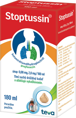 Stoptussin sirup 180 ml