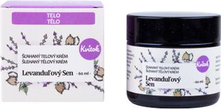 Kvitok Šľahaný telový krém – Levanduľový sen 60 ml