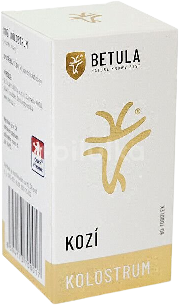 Betula Kozie kolostrum 60 tobolek
