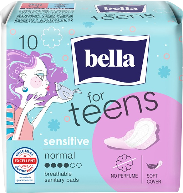 Bella Mamma For Teens Sensitive ultratenké vložky 10 ks