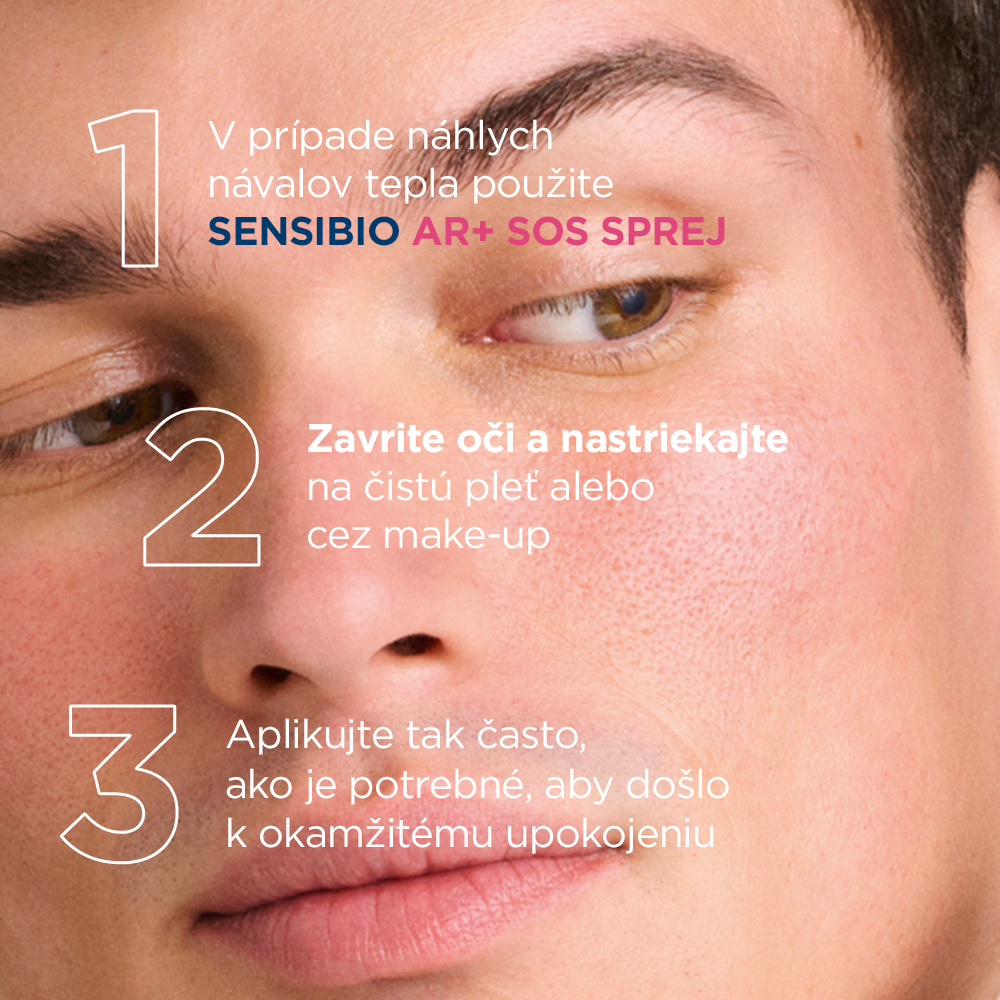 Bioderma Sensibio AR+ SOS sprej pre rýchlu úľavu pleti so sklonom k začervenaniu a rosaceou 70 ml