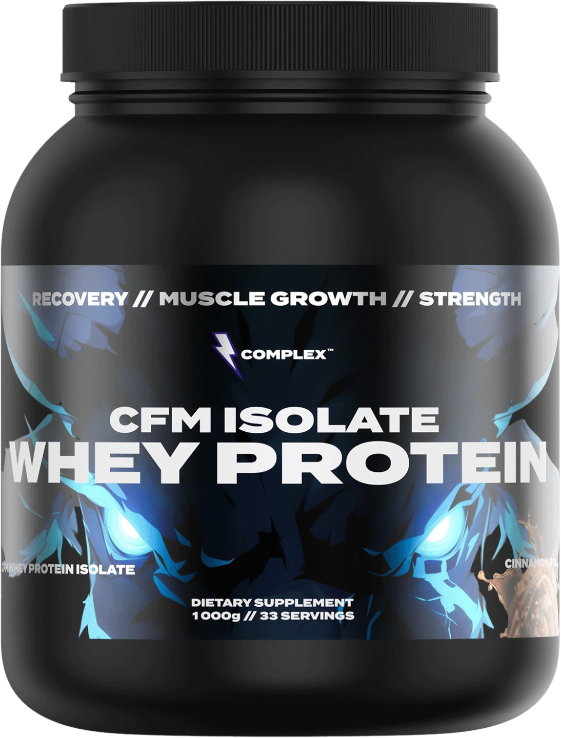 Complex CFM Whey Protein Isolate - Cinnamon Roll 1000 g