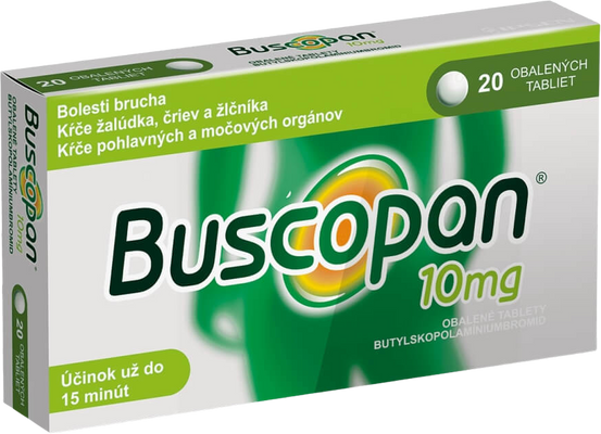 Buscopan 10mg 20 tabliet