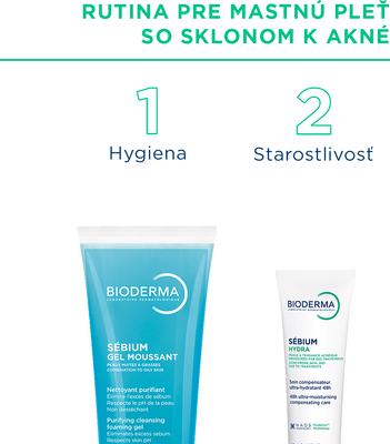 Bioderma Sébium Hydra hydratačný krém na akné 40 ml