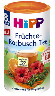 HiPP Čaj Ovocie Rooibos instantný izomaltulózový 1x200 g